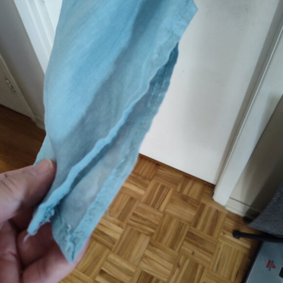 TERZO MILLENNIO 100 % Linen Top - Picture 5 of 6